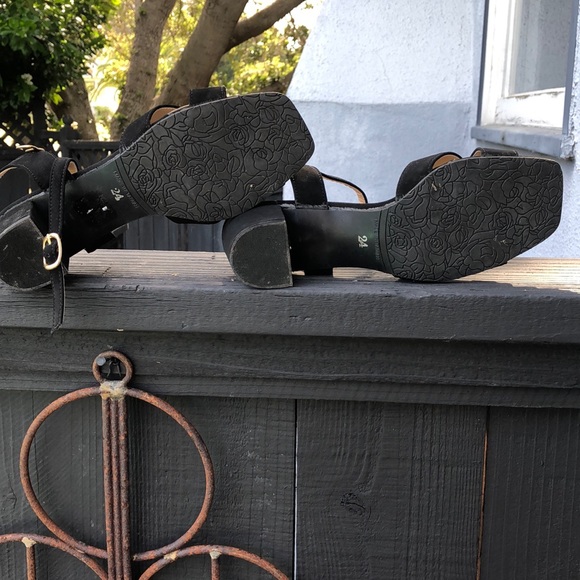 Emily ankle strap stack heel sandals - Picture 5 of 5